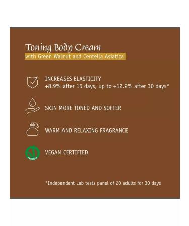 PRIJA Toning body cream with green nut and centella380ml - Buy Online on GoSupps.com