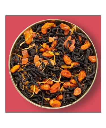 EMIR-TEA Black leaf tea "with sea buckthorn" 100 grams - Buy Online on GoSupps.com