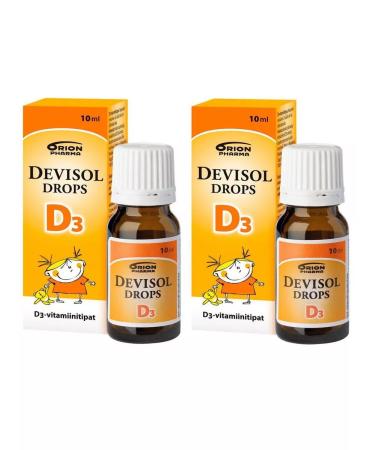 devisol Vitamin D3 for children Oil drops 2pcs 10ml