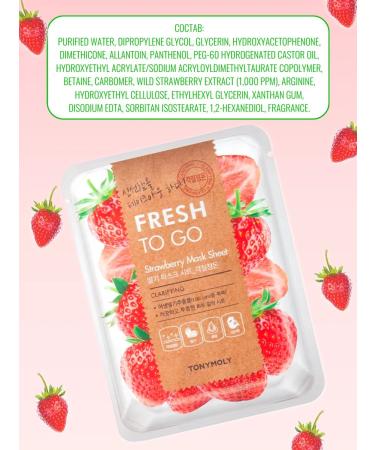 Tonymoly Facial masks fabric Korea 5 pcs - Buy Online on GoSupps.com