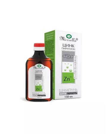 mirrolla Shampoo against dandruff with zinc pyricon 150 ml -1pcs