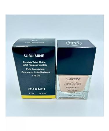 House of Cosmetics Tonal cream Chanel Sublimine tone 102 SPF 20 75 ml