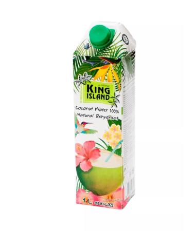 King Island Coconut water without sugar 2pcs * 1000 ml - Buy Online on GoSupps.com