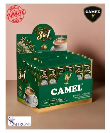 Camel Soluble coffee 3V1 with a flash of a hazel 15g x 48pcs