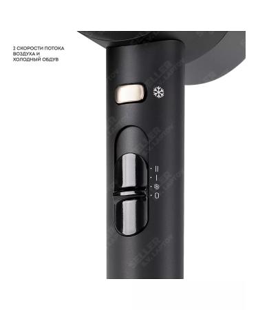 Galaxy Hair hair dryer with nozzles GL4357 +Gift! - Buy Online on GoSupps.com