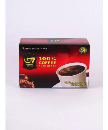 Trung Nguyeng 12u. Vietnamese soluble black coffee G7 (15pak X 12) - Buy Online on GoSupps.com