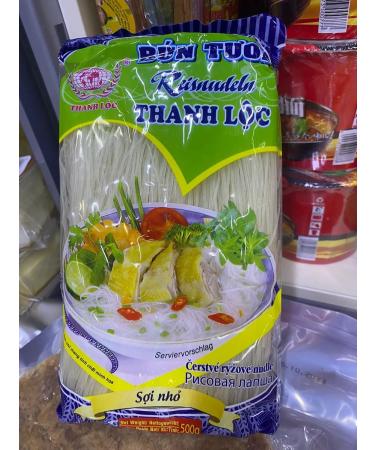 Vietnamese Food Rice vermicelli Bun Tuoi thanh Loc Vietnam 500 g - Buy Online on GoSupps.com