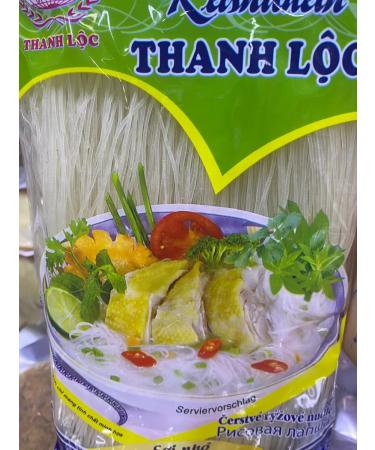 Vietnamese Food Rice vermicelli Bun Tuoi thanh Loc Vietnam 500 g - Buy Online on GoSupps.com