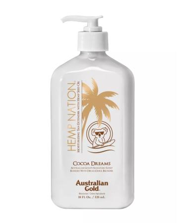 Australian Gold Hemp Nation Cocoa Dreams Nourishing lotion 535ml - Buy Online on GoSupps.com