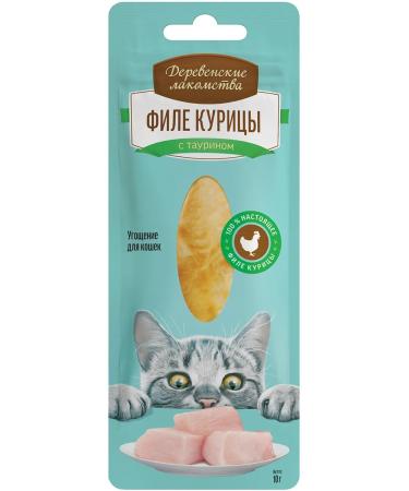 Country delicacies Delicacies for cats of chicken fillet tender 10 grams
