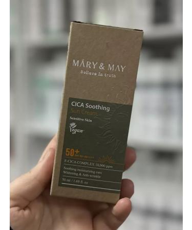 MARY&MAY Cica Soothing Sun Cream soothing cream