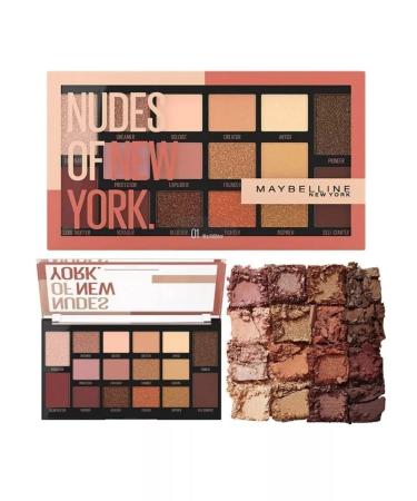 Maybelline New York Palette of Feature shadows The Nudes Paletka of New York