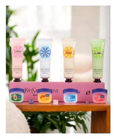 SAMURAY Gift set of hand cream and balm - Buy Online on GoSupps.com