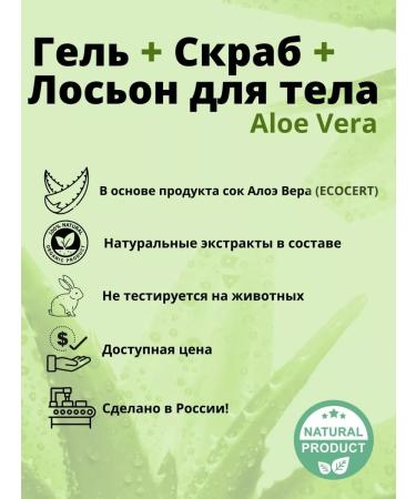 Gift set of cosmetics gel for shower Lotion and scrub - Buy Online on GoSupps.com