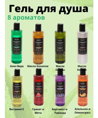 Gift set of cosmetics gel for shower Lotion and scrub - Buy Online on GoSupps.com