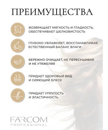 Farcom Seri Moist Core hair shampoo 1000 ml - Buy Online on GoSupps.com