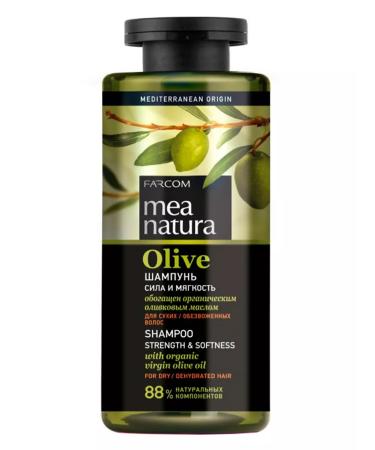 Farcom Mea Natura Strength & Softness hair shampoo 300 ml - Buy Online on GoSupps.com