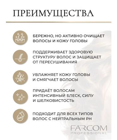 Farcom Expertia Linear Care hair shampoo 1500 ml - Buy Online on GoSupps.com