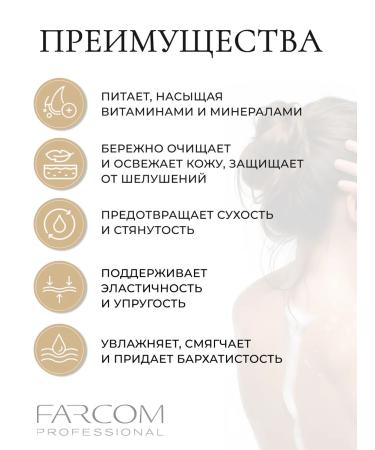 Farcom Arlem Royal Jelly Cream - shower gel 1000 ml - Buy Online on GoSupps.com