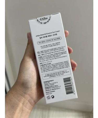 d'Alba Sunscreen Cream Waterfull Essence Sun Cream 50 ml - Buy Online on GoSupps.com