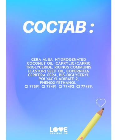 Love Generation Eyebrow pencil tone 03 cold brown 1.3 g - Buy Online on GoSupps.com