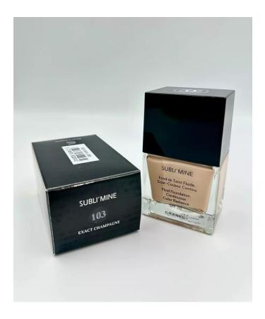 House of Cosmetics Chanel Sublimine SPF 20 Tonal Fluid tone 103 75 ml - Buy Online on GoSupps.com