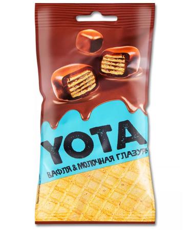 KDV Sweets of Drage Yota "Waffle in Milk Glaze" 40 g - Buy Online on GoSupps.com