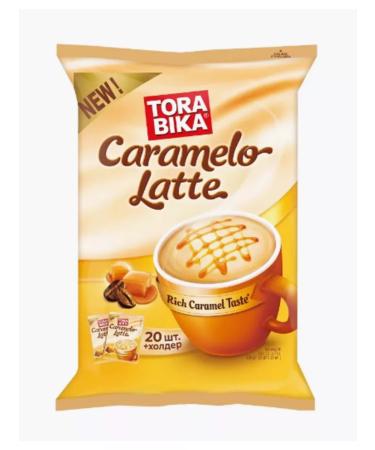 ToraBika Caramelo Latte Caramel Latte coffee drink 20 pcs - Buy Online on GoSupps.com