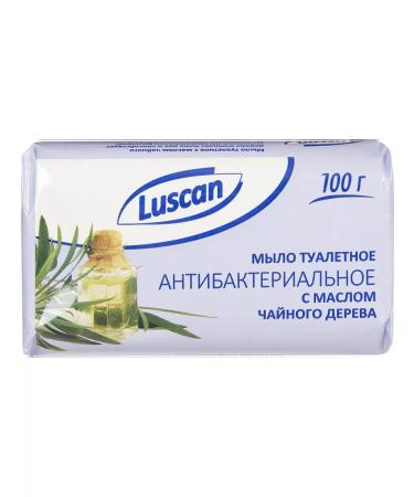 Luscan Toilet soap with tea tree oil 100 g 4 pcs - Buy Online on GoSupps.com