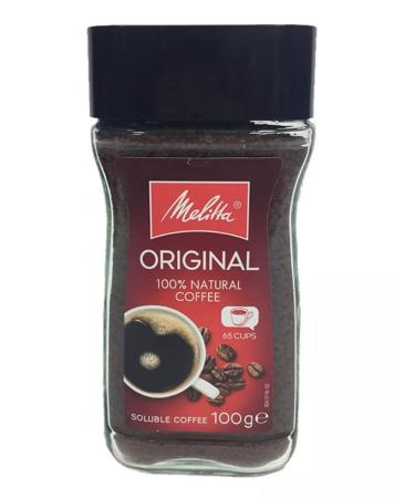 MELITTA Natural soluble coffee 100g. Germany