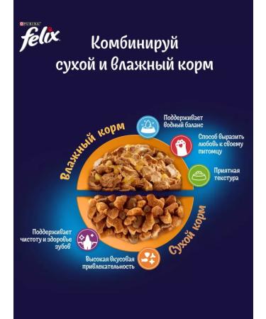 FELIX Dry food for cats chicken 10kg - Buy Online on GoSupps.com