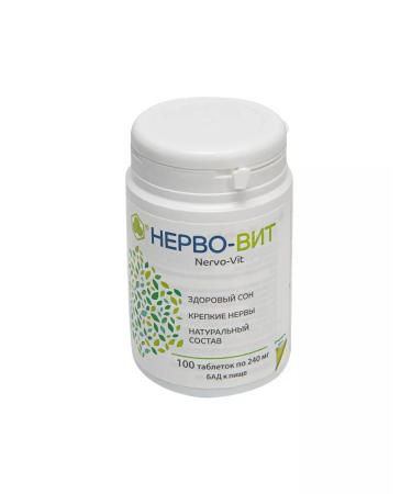 Parapharm Nervo-Vit (nervous) 100 tab. Seductive under stress - Buy Online on GoSupps.com