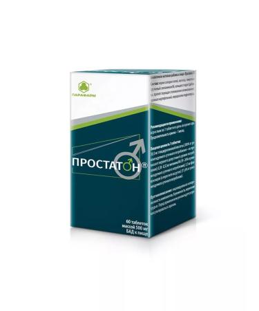 Parapharm Prostaton 60 tablets for the health of prostate and erection - Buy Online on GoSupps.com