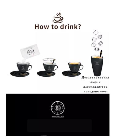 TRUNG NGUYEN Drink Coffee Soluble Mocco-Kapuchino 3B1 2*216 g - Buy Online on GoSupps.com