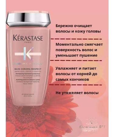 Kerastase Shampoo-vannna for dyed thin hair 250 ml - Buy Online on GoSupps.com