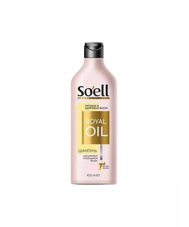 Soell Royal oil soil shampoo power and healthy shine 400 ml - Buy Online on GoSupps.com