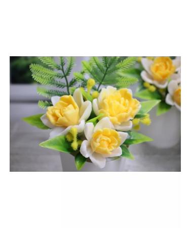 Bublesoap Handmade soap bouquet of daffodils 2pcs - Buy Online on GoSupps.com