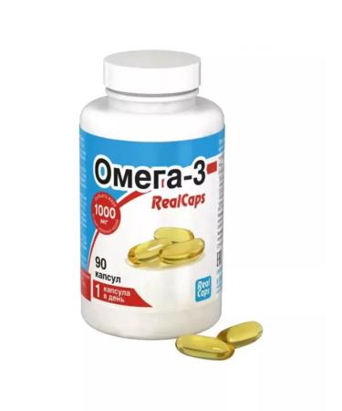 RealCaps Omega-3 capsules 1400 mg 90 pcs - Buy Online on GoSupps.com