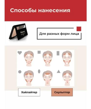 Highlighter and Facial Sculptor dry in Perfomance palette - Buy Online on GoSupps.com