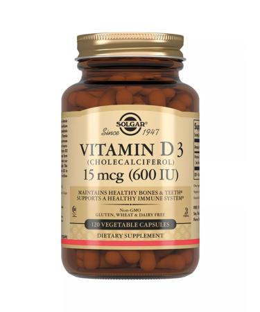 Solgar Vitamin D3 600 IU 120 pcs