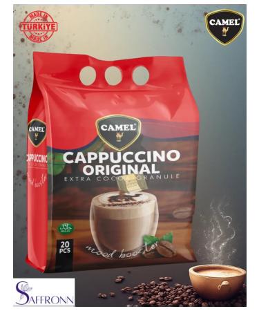 Camel CAPPUCCINO coffee cappuccino C shock. granula 25g x 20pcs
