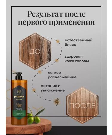 KeraSys Moisturizing shampoo Propolis 500 ml - Buy Online on GoSupps.com