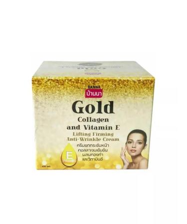 Banna Face cream gold with collagen and vitamin E 100 ml - Buy Online on GoSupps.com