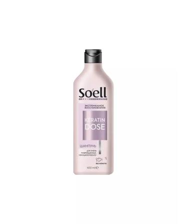 Soell Keratin Dose Sole Shampoo Extreme Restoration 400 - Buy Online on GoSupps.com