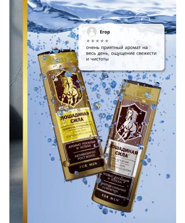 Horsepower Gift set shampoo and male shower gel - Buy Online on GoSupps.com