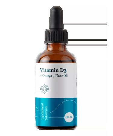Liposomal Vitamins Vitamin D 3 and omega 3 liposomal