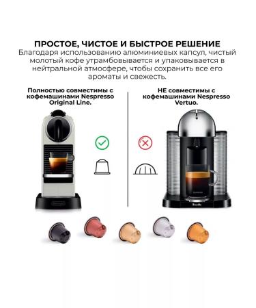 GRANO MILANO Coffee coffee for coffee machines Nespresso 50 pieces - Buy Online on GoSupps.com