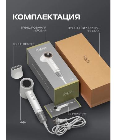 BAUM ZINDECH Feng for hair professional with nozzles - Buy Online on GoSupps.com