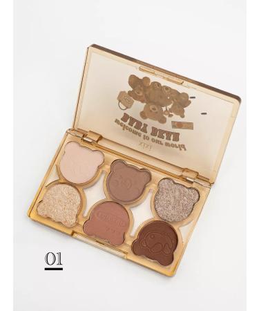 Bronze Girl Eye shadows palette professional professional