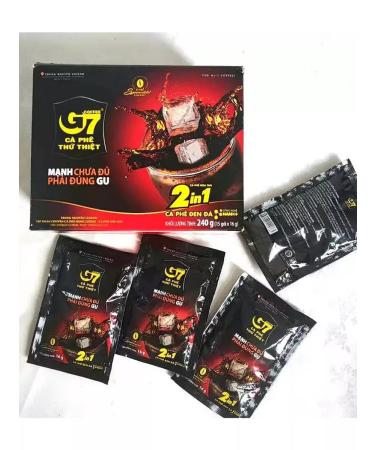 Vietnamese coffee fast -discharge 2B1 with sugar 240g - Buy Online on GoSupps.com